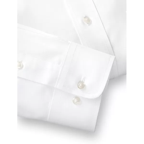 imagePaul Fredrick Mens NonIron 2Ply Cotton Button Down Collar Dress ShirtBlue