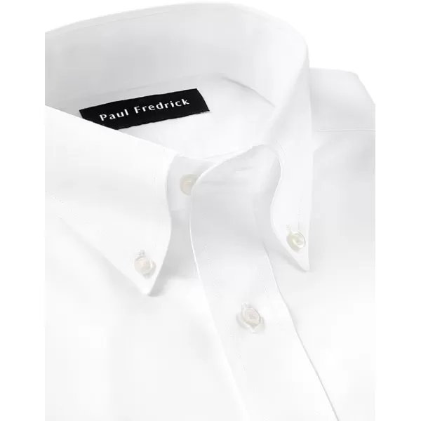 imagePaul Fredrick Mens NonIron 2Ply Cotton Button Down Collar Dress ShirtLavender
