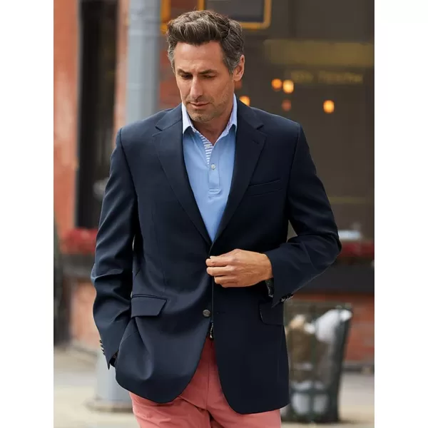 imagePaul Fredrick Mens Travel BlazerTan