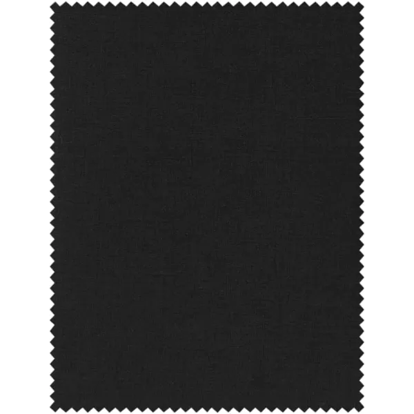 imagePaul Fredrick Mens Wool Stretch Bengaline Flat Front Suit PantsBlack