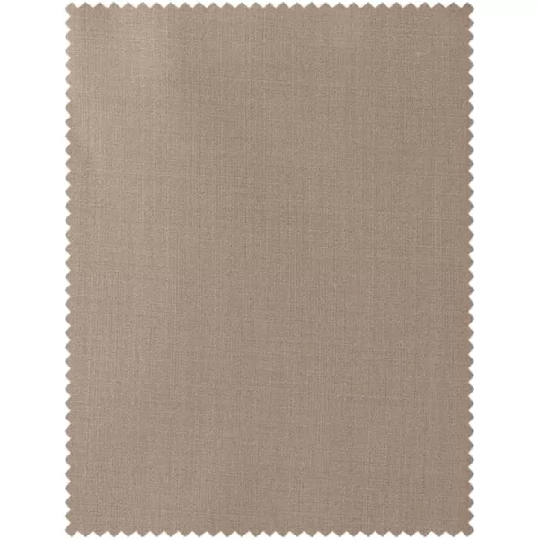 imagePaul Fredrick Mens Wool Stretch Bengaline Flat Front Suit PantsLight Tan