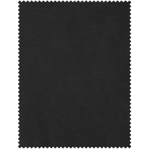 imagePaul Fredrick Mens Wool Stretch Bengaline Pleated Suit PantsBlack