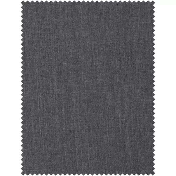 imagePaul Fredrick Mens Wool Stretch Bengaline Pleated Suit PantsGrey