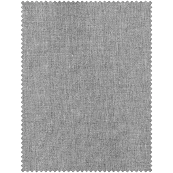 imagePaul Fredrick Mens Wool Stretch Bengaline Pleated Suit PantsLight Grey