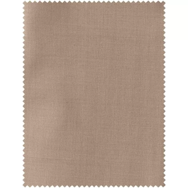 imagePaul Fredrick Mens Wool Stretch Bengaline Pleated Suit PantsLight Tan