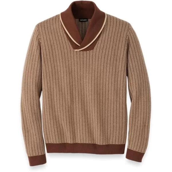 imagePaul Fredrick Mens Cotton Shawl Collar Sweater