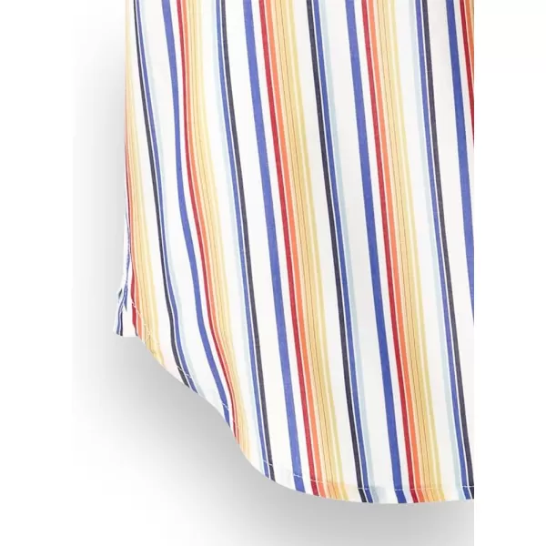 imagePaul Fredrick Mens Classic Fit Cotton Stripe Casual Shirt