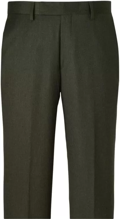 imagePaul Fredrick Mens Wool Flannel Flat Front PantsPurple