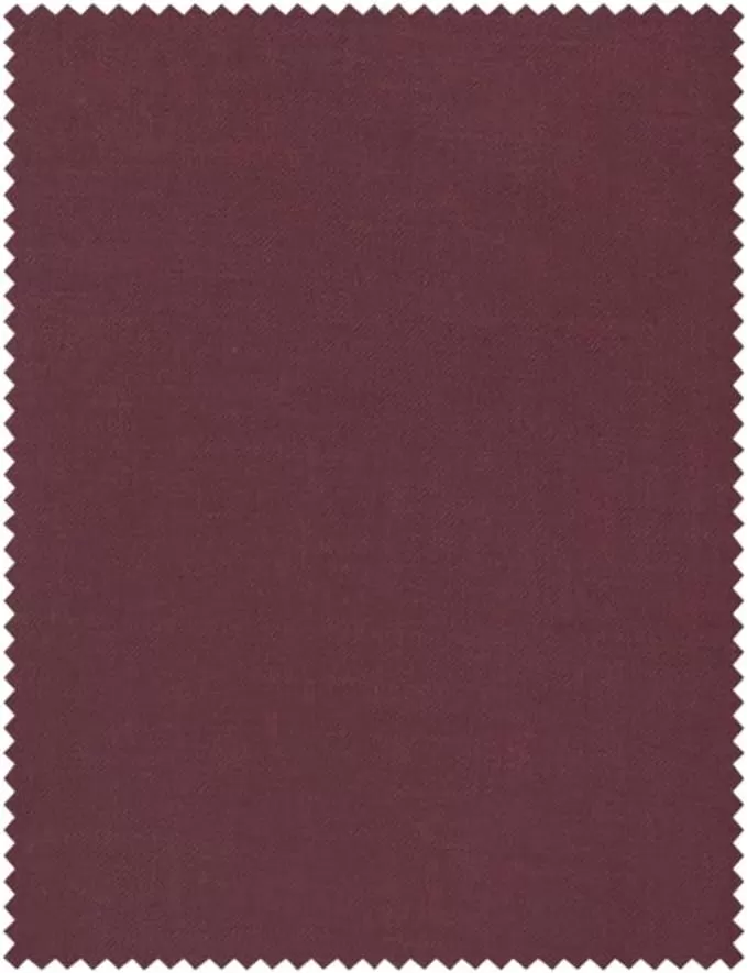 imagePaul Fredrick Mens Wool Gabardine Flat Front PantsBurgundy