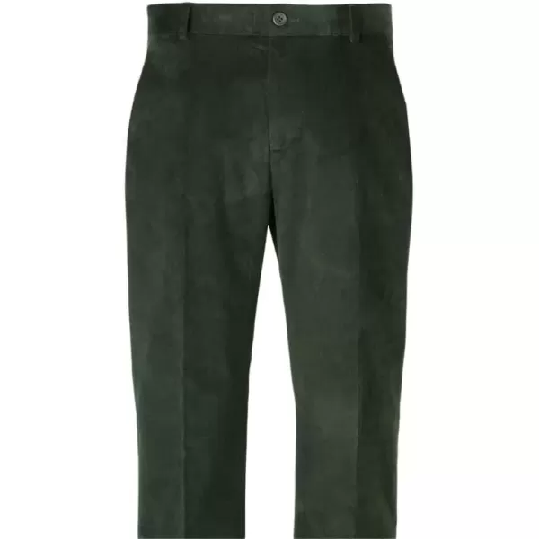 imagePaul Fredrick Mens Cotton Stretch Corduroy Flat Front PantBlue