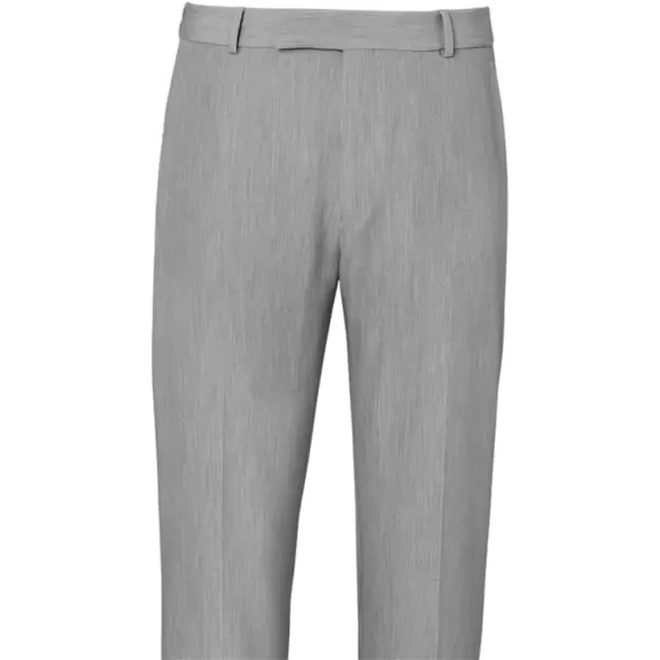imagePaul Fredrick Mens Comfort Stretch Travel Flat Front PantsCream