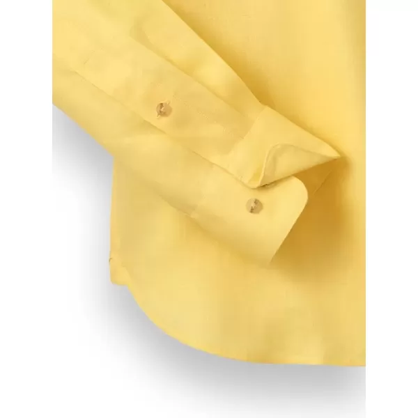 imagePaul Fredrick Mens Slim Fit Linen Solid Casual ShirtWhite