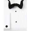 imagePaul Fredrick Mens Solid Woven Silk Selftie Bow Tie