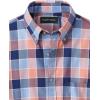imagePaul Fredrick Mens Slim Fit Cotton Buffalo Plaid Casual Shirt
