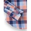 imagePaul Fredrick Mens Slim Fit Cotton Buffalo Plaid Casual Shirt