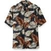 imagePaul Fredrick Mens Slim Fit Cotton Tropical Print Casual Shirt