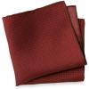 imagePaul Fredrick Mens Houndstooth Silk Pocket SquareBurgundy