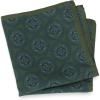 imagePaul Fredrick Mens Medallion Silk Pocket SquareGreen