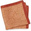 imagePaul Fredrick Mens Paisley Silk Pocket SquareOrange