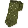 imagePaul Fredrick Mens Dot Woven Silk TieGreen