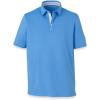 imagePaul Fredrick Mens Performance Blend Three Button PoloBlue