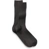 imagePaul Fredrick Mens Solid Rib Cotton Blend SockGrey