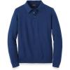 imagePaul Fredrick Mens Supima Cotton Three Button PoloDark Blue
