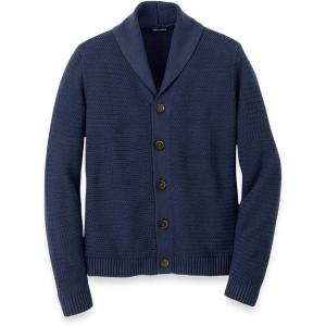 imagePaul Fredrick Mens Cotton Button Front Shawl Collar Cardigan Sweater