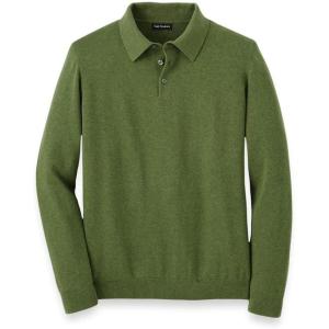 imagePaul Fredrick Mens Supima Cotton Three Button PoloOlive