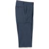 imagePaul Fredrick Mens Microfiber Check Single Pleat PantsNavy