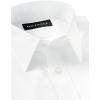 imagePaul Fredrick Mens NonIron 2Ply Cotton Straight Collar Dress ShirtWhite
