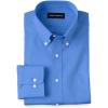 imagePaul Fredrick Mens Tailored Fit Cotton NonIron Pinpoint Cotton Dress ShirtFrench Blue
