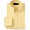 imagePaul Fredrick Mens Tailored Fit Cotton NonIron Pinpoint Cotton Dress ShirtYellow