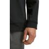 imagePaul Fredrick Mens Performance Blend Quarter Zip Mock NeckBlack
