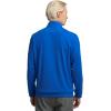 imagePaul Fredrick Mens Performance Blend Quarter Zip Mock NeckCobalt