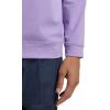 imagePaul Fredrick Mens Performance Blend Quarter Zip Mock NeckPurple