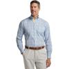 imagePaul Fredrick Mens Classic Fit Comfort Stretch NonIron Plaid Dress Shirt