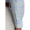 imagePaul Fredrick Mens Classic Fit Comfort Stretch NonIron Plaid Dress Shirt