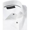imagePaul Fredrick Mens Classic Fit NonIron Herringbone Dress Shirt