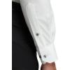 imagePaul Fredrick Mens Classic Fit NonIron Herringbone Dress Shirt
