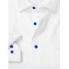 imagePaul Fredrick Mens Slim Fit NonIron Herringbone Dress Shirt