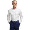 imagePaul Fredrick Mens Slim Fit NonIron Herringbone Dress Shirt