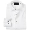 imagePaul Fredrick Mens Classic Fit NonIron Herringbone Dress Shirt
