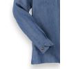 imagePaul Fredrick Mens Classic Fit Linen Blend Solid Overshirt