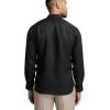 imagePaul Fredrick Mens Classic Fit Linen Solid Casual ShirtBlack