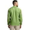 imagePaul Fredrick Mens Classic Fit Linen Solid Casual ShirtGreen