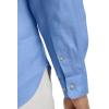 imagePaul Fredrick Mens Classic Fit Linen Solid Casual ShirtLight Blue