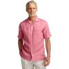imagePaul Fredrick Mens Classic Fit Linen Solid Casual ShirtPink