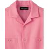imagePaul Fredrick Mens Classic Fit Linen Solid Casual ShirtPink