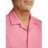 imagePaul Fredrick Mens Classic Fit Linen Solid Casual ShirtPink